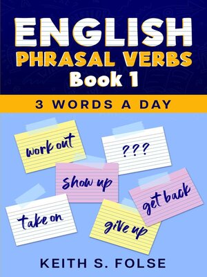 cover image of English Phrasal Verbs Book 1